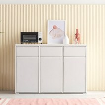 기타 바보사랑[마전동상회]3칸 원목분리수거함 사무실 회사 분리수거함 인테리어 쓰레기통[무료배송], 화이트