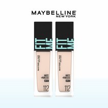 Hmall기획 메이블린 뉴욕 핏미 파운데이션 2개 세트, 120 클래식 아이보리/ 220 내츄