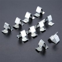 아우디 10Pcs 슬라이 버 자동차 도어 트림 패널 라이닝 클립 금속 인테리어 장식품 리테이너 리벳 패스너