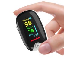 중장년층을위한 휴대용 산소농도측정기 O2 O2측정기 박동, 화이트