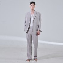[여름] 세탁기를 사용해도 되는 세미오버 핏 셋업 수트 (3006)