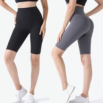 썸머 쿨링 5부 쇼츠 레깅스 바이크팬츠 빅사이즈 요가 필라테스 스포츠 워터레깅스