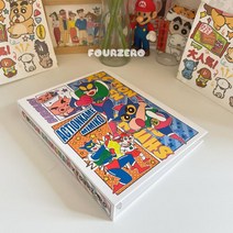 투투 짱구 포토카드 바인더 앨범 포카 보관 홀더 슬리브, 페이지베젤이없는A5