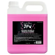 플레이왁스 마그마버블 고농축 카샴푸 4L 대용량, 단품, 1개