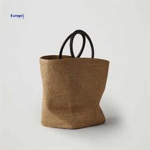 비치 여성 라탄백 대용량 라피아 토트백