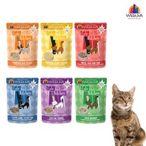 지앤원 웨루바 고양이 습식 파우치 85g x 12개, 캣츠인더키친 파우치_파우치 러브미텐더 x12개