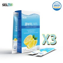 셀스 콤부차 레몬 믹스베리 대용량 10g x 30개입 3박스, 단품