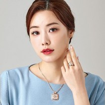 #[2종]국산 크러쉬 꽃포인트 반지+목걸이