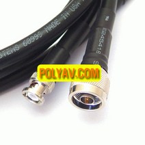 [미국TMS사] LMR400 BNC(숫)-N형(숫) 케이블-7M, 상세내용표시