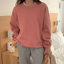 메리바움 메리트 기모 루즈핏 나그랑 맨투맨