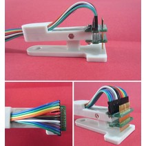 DYKB 테스트 연소 고정 장치 1.27MM 스탠드 PCB 클립 포고 핀 디버그 다운로드 프로그램 Burn 3P 4P 5P 6P 7P 8P 9P 10P 11P 12P, [02] Double row, [10] 1.27MM-12PIN
