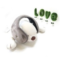 포근하고 부드러운 청음 왕 귀마개(남여공용) 방한 왕귀마개_블랙 네이비