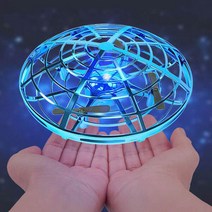UFO 8028 손으로 간단하게 조작하는 미니드론 입문용 장애물 감지센서 플라잉볼, 로즈골드