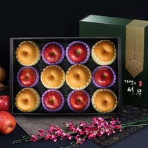 착한식탁 [행복한농부] 사과배 혼합 선물세트 5kg (사과4+배4+한라봉4/제수용), 1세트