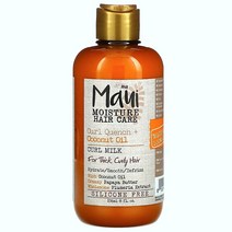 마우이 모이스처 컬 퀀치 코코넛 오일 컬 밀크 236ml 2개