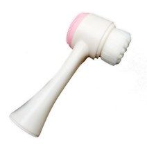 클랜징 화장 지우는 미세모 세안 마사지 붓 세안 세안전용브러쉬 얼굴각질제거, 1개