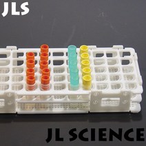 (JLS) PP재질 플라스틱 바이알병대 바이알대 바이알랙 사이즈별 Vial Rack, 30mm 21홀
