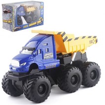 마이스토 덤프트럭 블루 몬스터중장비 시리즈 장난감