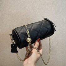 소가죽 퀼팅 체인백 트렌드 원통 베개 망 라지 여성 크로스백 라탄백 클래식 에코백 스퀘어백