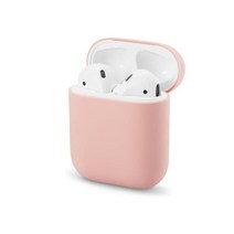 Apple AirPods 용 소프트 실리콘 케이스 Apple Air Pods 충전 상자 가방 용 보호 Bluetooth 무선 이어폰 커버 12 60, 분홍, 협력사