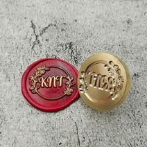 저스트앳 더블 이름 맞춤 이니셜 편지 스탬프/씰링 왁스/웨딩 왁스 인감 스탬프 초대장 봉투 1 DIY, [19] Style 12 with handle