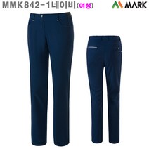 마크 (MMK842-1NY) 여성 실버지퍼 포인트 골프바지_라인몰바지