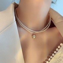 진주목걸이코디 여성을 위한 진주 펜던트 목걸이 Coquette Aesthetic Y2K 액세서리 매력적인 보석 선물 아