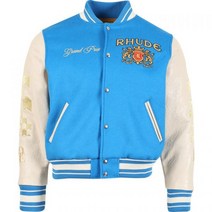 루드 Rhude Grand Prix 바시티 재킷 멀티컬러 멀티 컬러