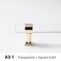 무타공도어스토퍼 까치발 말굽 액자레일 투명 아크릴 찬장 손잡이와 드레서 서랍 당겨 욕실 캐비닛 가구, 03 A3-1_01 50mm knob