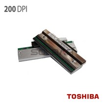 도시바 B-FV4T-GS 203dpi 헤드 정품 열전사 감열 헤드 라벨프린터, 1개