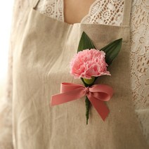 NEW 핸드메이드 베이직 카네이션코사지 [3color], 핑크