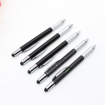 7 in 1 다기능 볼펜 현대 휴대용 도구 측정 기술 눈금자 스크루 드라이버 터치 스크린 스타일러스 수준기, 07 H