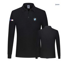 벤츠 긴팔 카라티 티셔츠 남성 BMW 순면 작업복 단체복 정비소, 옵션2