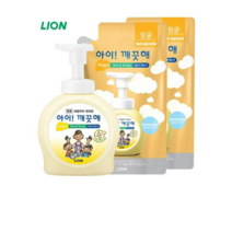 아이깨끗해 순파우더 대용량 용기490ml+리필(450mlx2), 6세트