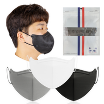 KF94 마스크 새부리형 국산 귀안아픈 귀편한 숨쉬기편한 얼큰이마스크 특대형 빅사이즈, 01. 화이트, 200매