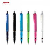 제브라 델가드 샤프 0.3 0.5 0.7 컬러샤프 (6컬러), 0.7mm-BR그린