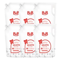 비앤비 베르가못향 캡리필 유아 섬유유연제, 18개, 1800ml
