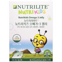 뉴트리라이트 암웨이 뉴트리키즈 오메가 젤리 36젤리X2팩, 뉴트리키즈 오메가젤리