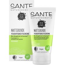 독일 산테 나투어 코스메틱 SANTE Day Cream Mattifying 매티파잉 24H 자몽 & 에버매트 데이크림 50ml, 1팩