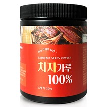 헬로우그린 헬로우 그린 국산 치자가루 200g 치자열매 분말 가루, 치자가루200g 1개