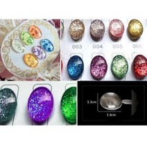 네일아트 포트폴리오 네일차트 네일아트 앨범, 물방울 24pcs