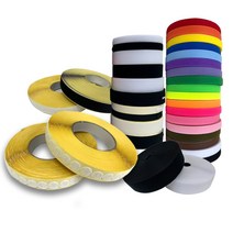 찍찍이 벨크로 테이프 접착 비접착 봉재용 재봉용 양면 원형 거칠이 보들이, 02. 접착 벨크로 5cm, 보슬이, 흰색, 1개