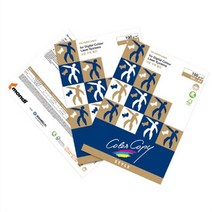 [오피스넥스] 컬러레이저전용지(미색)A4(Style 100g 100매 팩), 상세 설명 참조