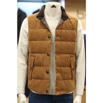 코오롱 브렌우드 22년 F/W [IN&OUT] 에코 스웨이드 베스트 BRUAW501CMX [무료배송 상품]