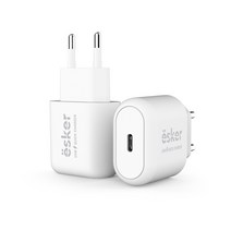 에스커 18W USB C타입 휴대폰 PD 고속충전기