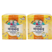 댕Ol몰 크리넥스 마이비데 화장실용 어린이 키즈용 캡형 42매, 8팩