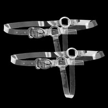 구두 스트랩 하이힐 밴드 굽 높은 신발 벨트 버클 가죽 신발 끈 버클에서 발 뒤꿈치가 떨어지는 것을 방지하기 위해 발 뒤꿈치가 보이지 않는 투명 프리 설치 여성