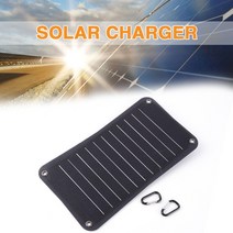 ETFE SunPower 접는 10W 태양 전지 충전기 5V 2.1A USB 출력 장치 스마트 폰에 대 한 휴대용 태양 전지 패, 한개옵션0