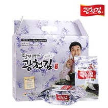 파래 식탁김 1박스(12봉) 조미김 구운김 [달인 김병만 광천김]