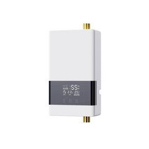 온수히터 스마트 전기 샤워 탱크리스 인스턴트 온수기 온도조절기 욕실 주방용 4000 W 6000W 110V 220V, 2.220V 6000W